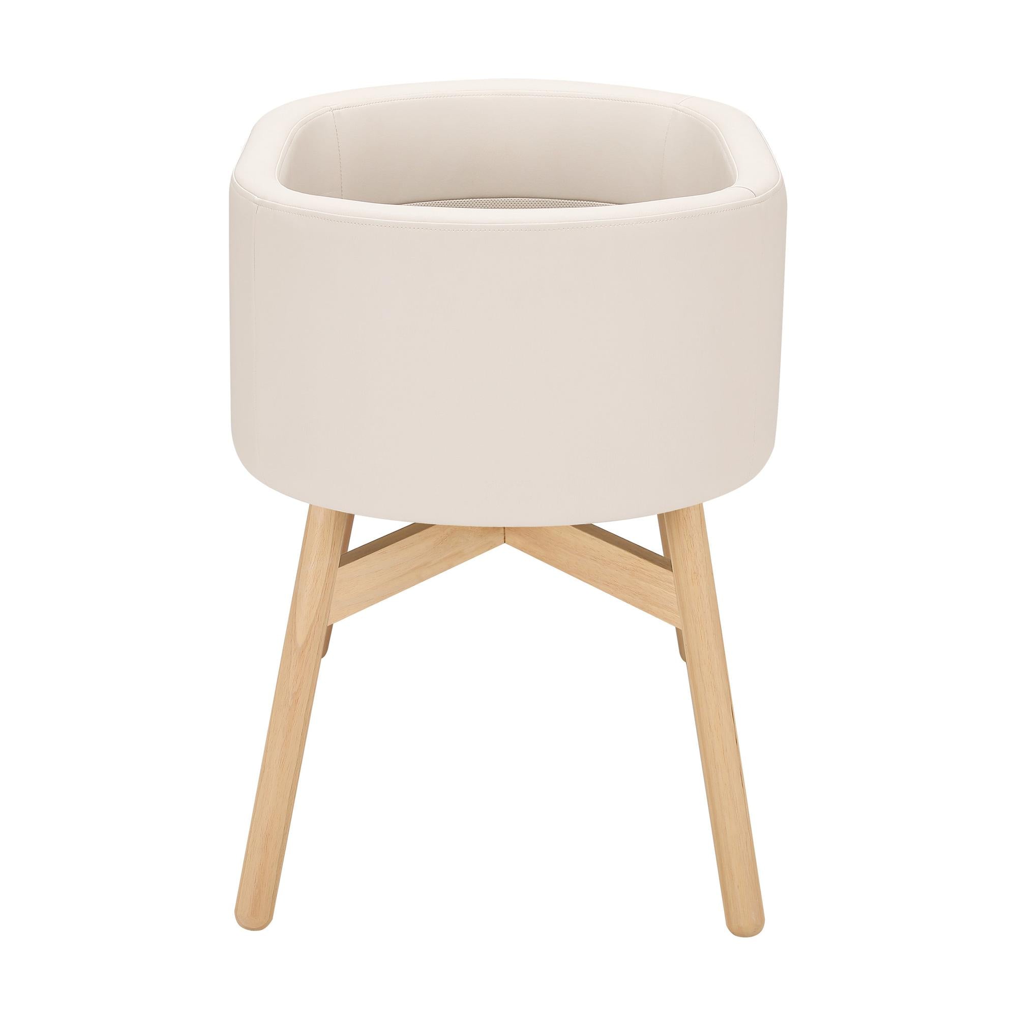 M26834GYLB,Babyletto,babyletto x GATHRE Capsule Bassinet in Ivory