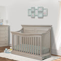 Sorelle Providence Flat Top 4-in-1 Convertible Crib