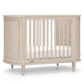 Bellini Provence 4-in-1 Oval Convertible Crib & Breathable Luxury Mattress