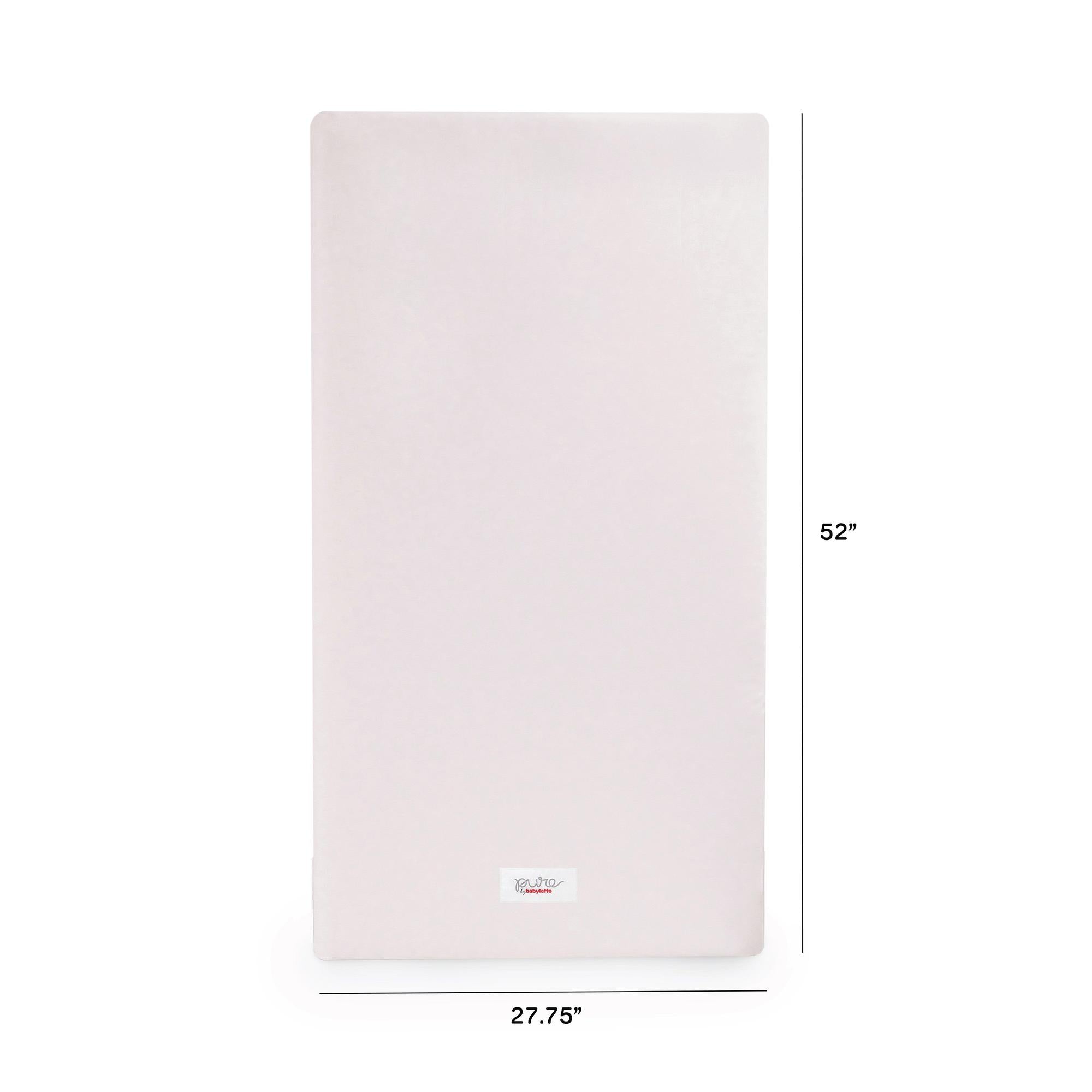 M5322BB,Babyletto,Pure Core Non-Toxic Crib Mattress w/Dry Waterproof Cover