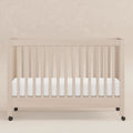 Babyletto Maki Portable Folding Crib with Toddler Bed Conversion Kit